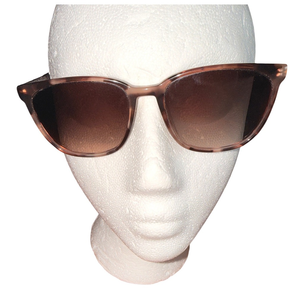 Warby Parker Esme Tortoise Shell Sunglasses Brown Gradient Lenses 55-16-145